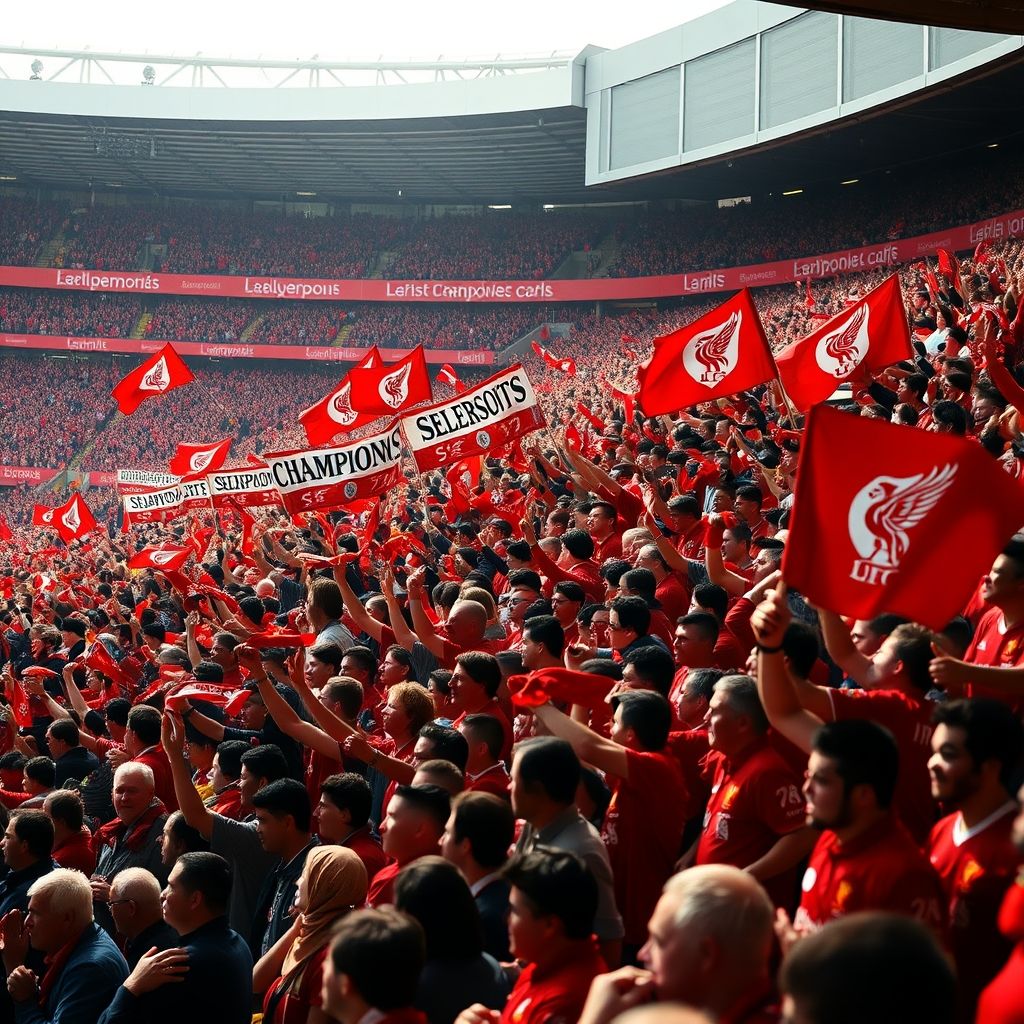 乐鱼体育网站入口-利物浦球迷现场助威,激发球队夺冠斗志